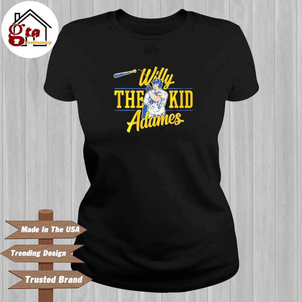 Milwaukee Brewers Willy Adames the kid shirt - Kingteeshop