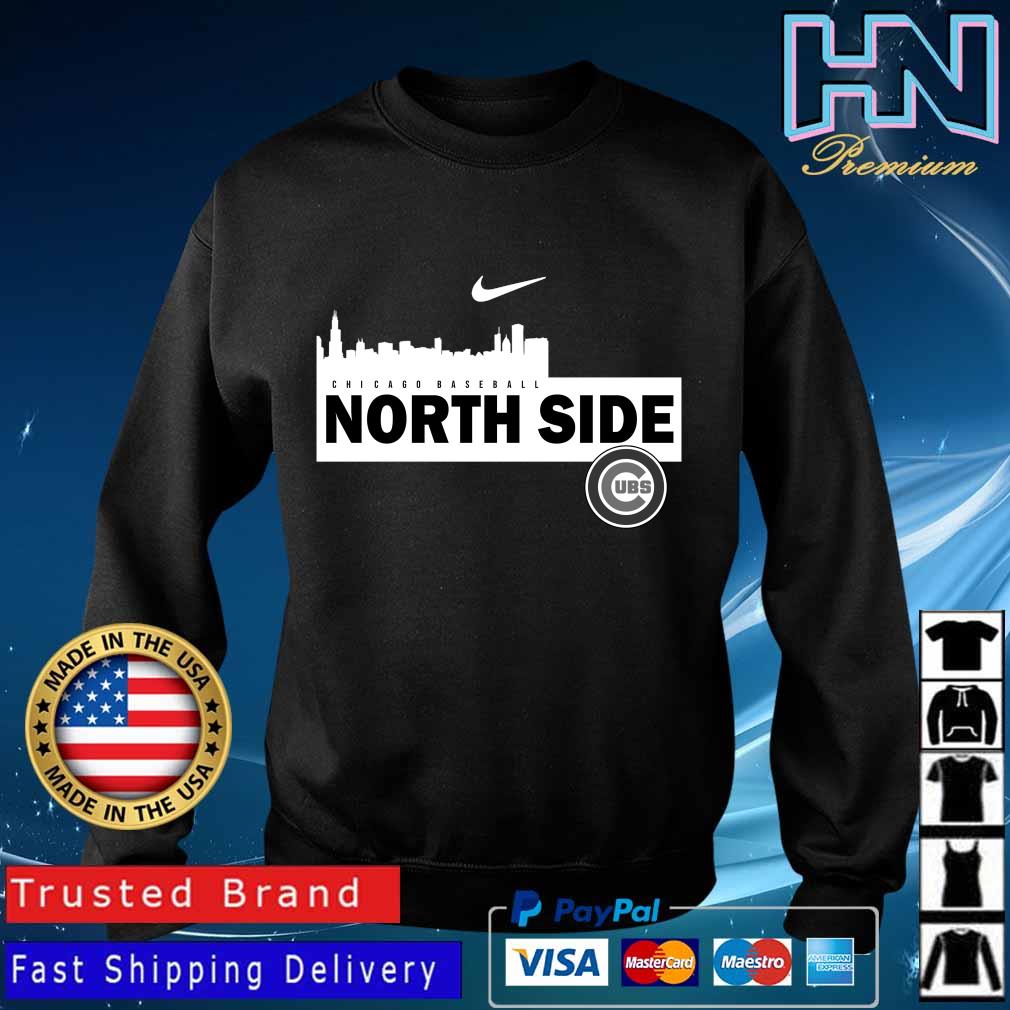 Chicago Cubs Black City Skyline North Side T-Shirt, hoodie, sweater, long  sleeve and tank top