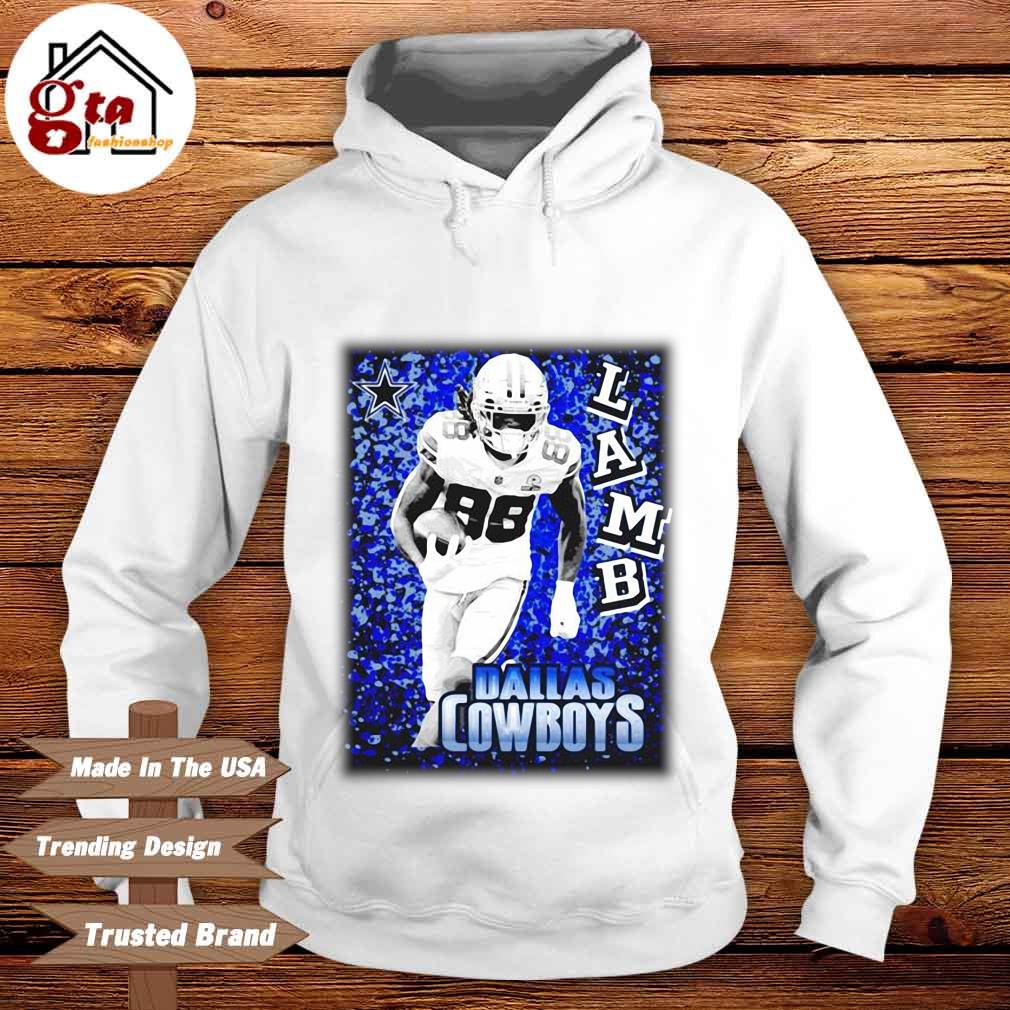 Shirts, Dallas Cowboys Ceedee Lamb Hooded Sweatshirt