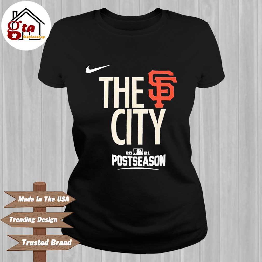 Men's San Francisco Giants Nike Black 2021 Postseason Authentic