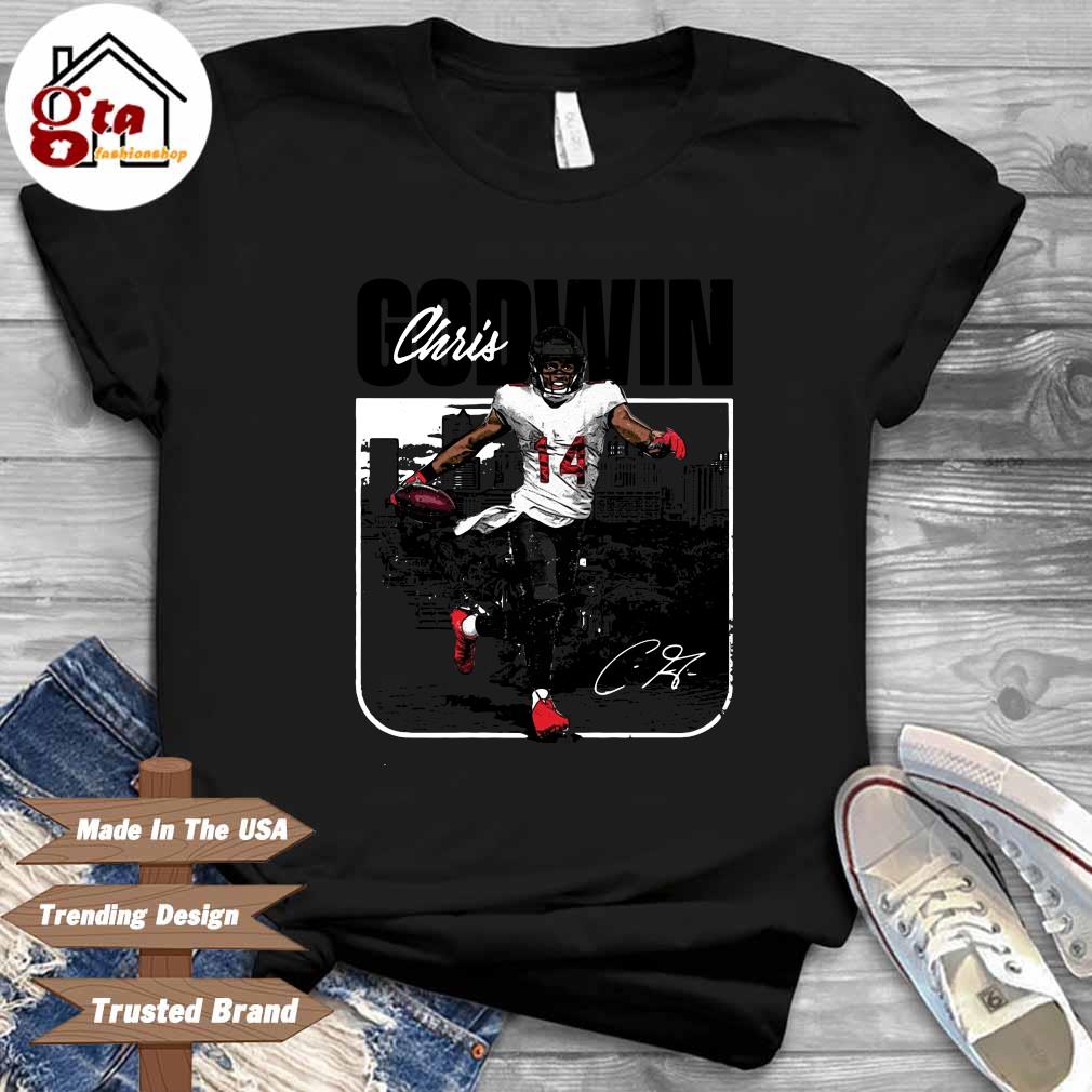 Tampa Bay Buccaneers 14 Chris Godwin signature shirt, hoodie, sweater, long  sleeve and tank top