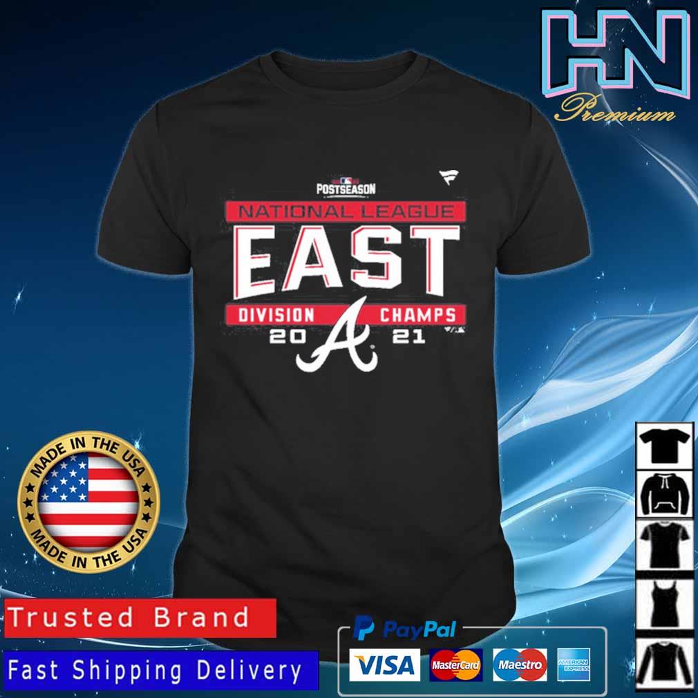 Atlanta Braves Fanatics Branded 2021 Nl East Division Champions Shirt