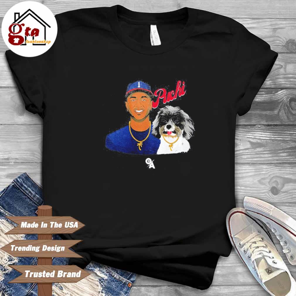 Ozzie Albies and Puchi dog shirt, hoodie, sweater, long sleeve and tank top