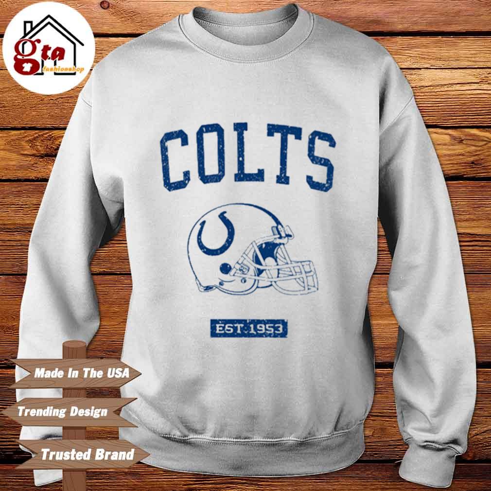 Indianapolis Colts Football Shirt Est 1953 Sweatshirt Hoodie Colts