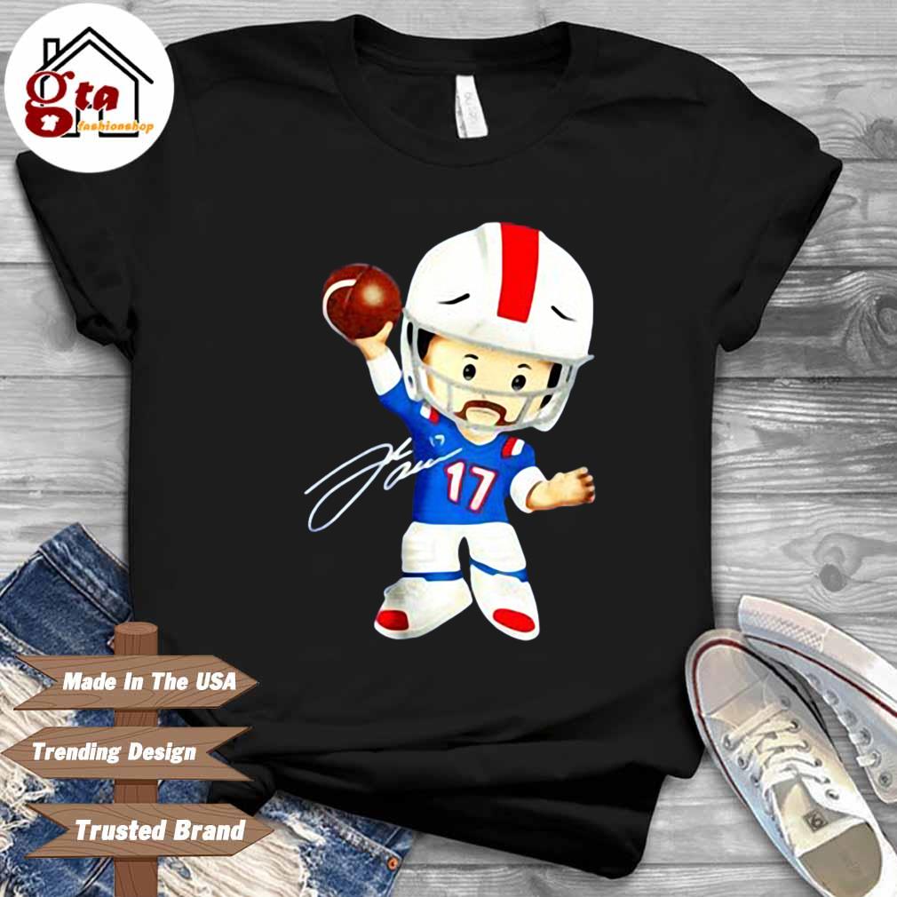 josh allen little people shirt Hot Sale - OFF 68%