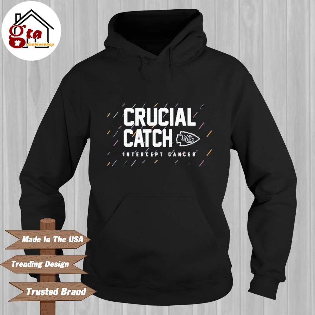 Kansas City Chiefs Crucial Catch Intercept Cancer shirt, hoodie, sweater,  long sleeve and tank top