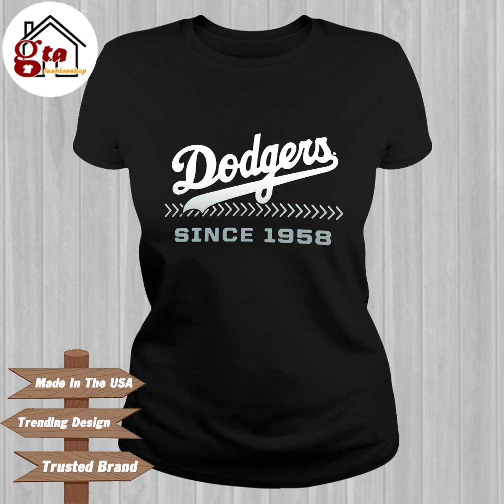 Since 1958 Los Angeles Dodgers baseball vamos dodgers shirt, hoodie,  sweater, long sleeve and tank top