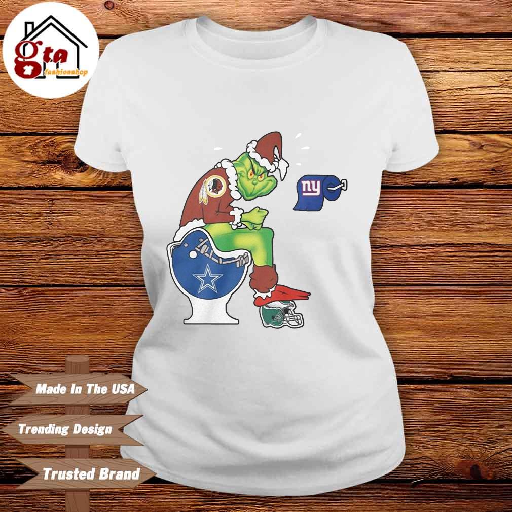 Funny Grinch Nfl And Dallas Cowboys 80s T Shirt 