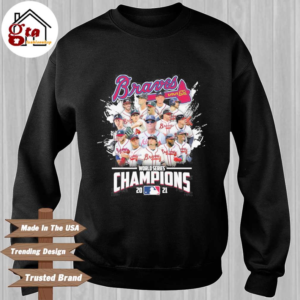 Atlanta Braves Roster World Series Champions 2021 Shirt, hoodie, sweater,  long sleeve and tank top