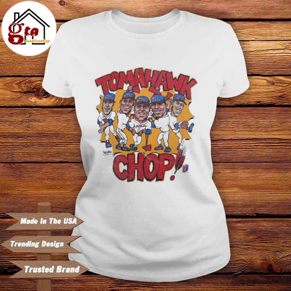 Atlanta Braves World Series Champions Tomahawk Chop Shirt - High