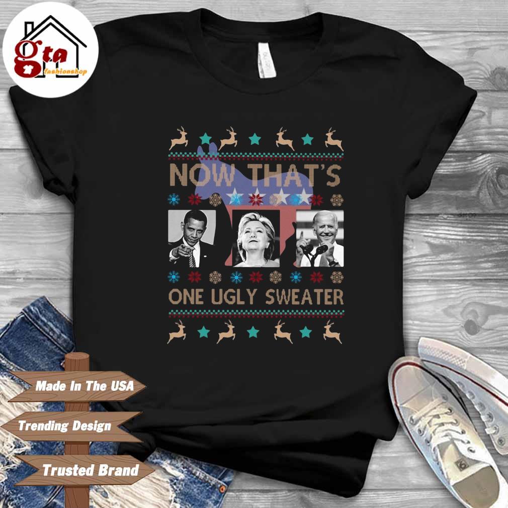 hillary clinton ugly sweater