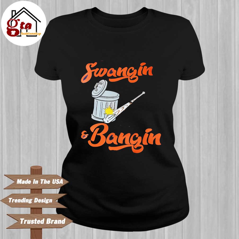 Swangin Bangin Astros Shirts, Astros Basebll Shirt Black