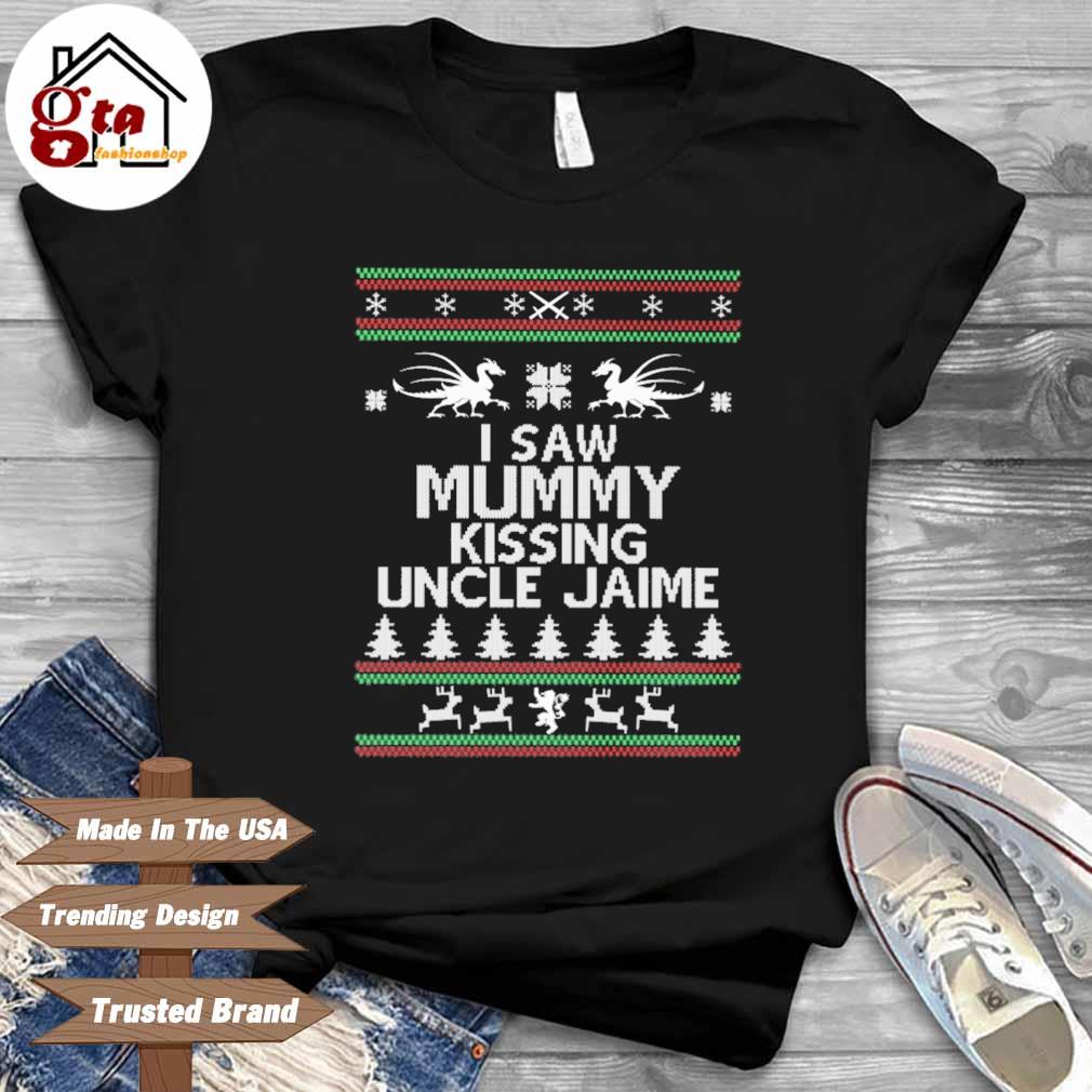 I saw mommy kissing shop uncle jamie christmas sweater