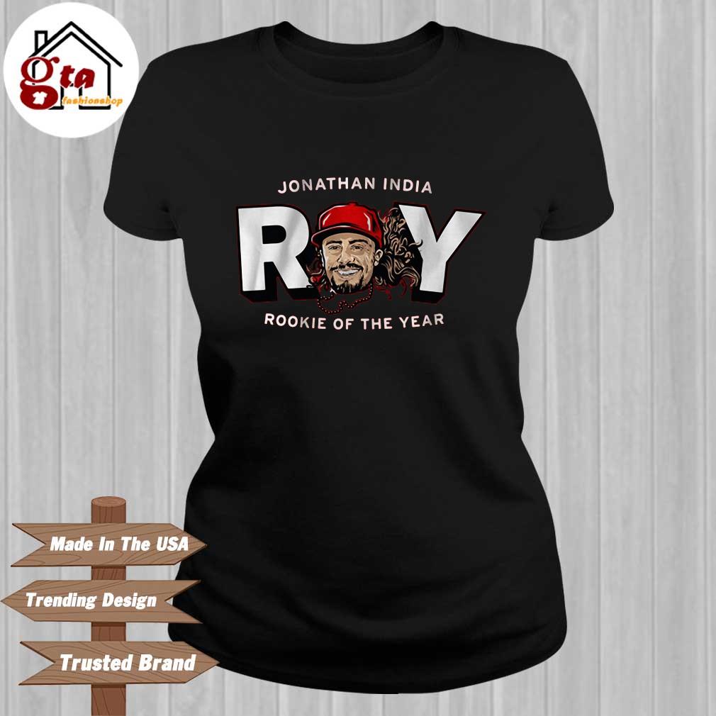 Jonathan India Cincinnati Reds Roy Rookie Of The Year Shirt