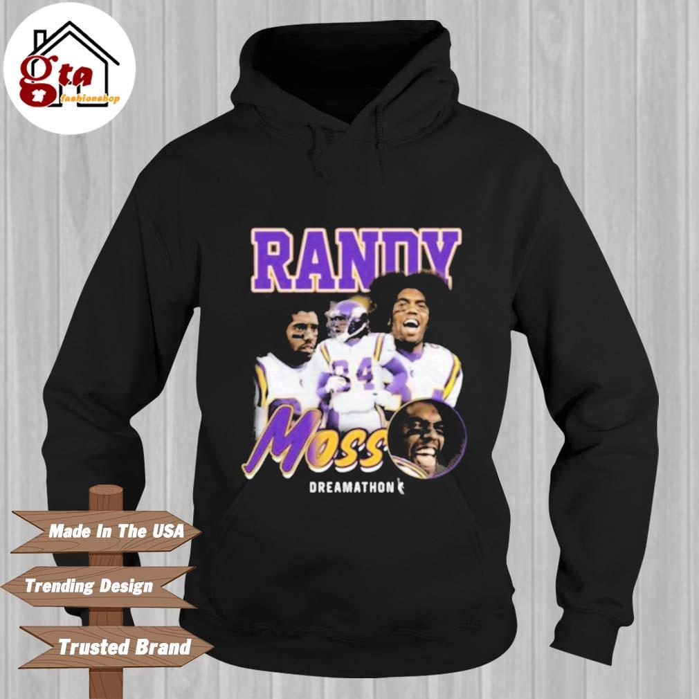 Justin Jefferson Wearing Randy Moss Dreamathon Shirt, hoodie, sweater, long  sleeve and tank top