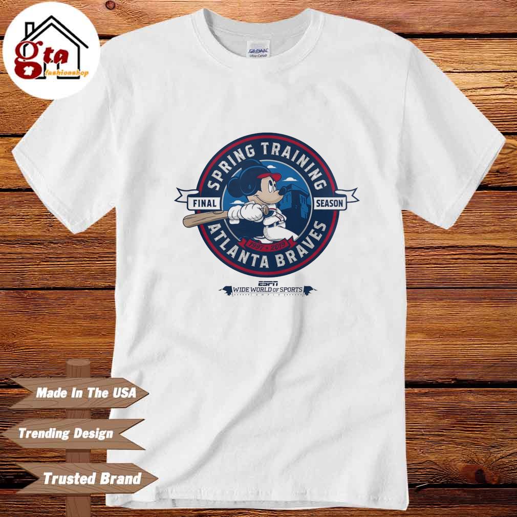 Mickey Mouse spring training Atlanta Braves Finals Season Shirt, hoodie,  sweater, long sleeve and tank top