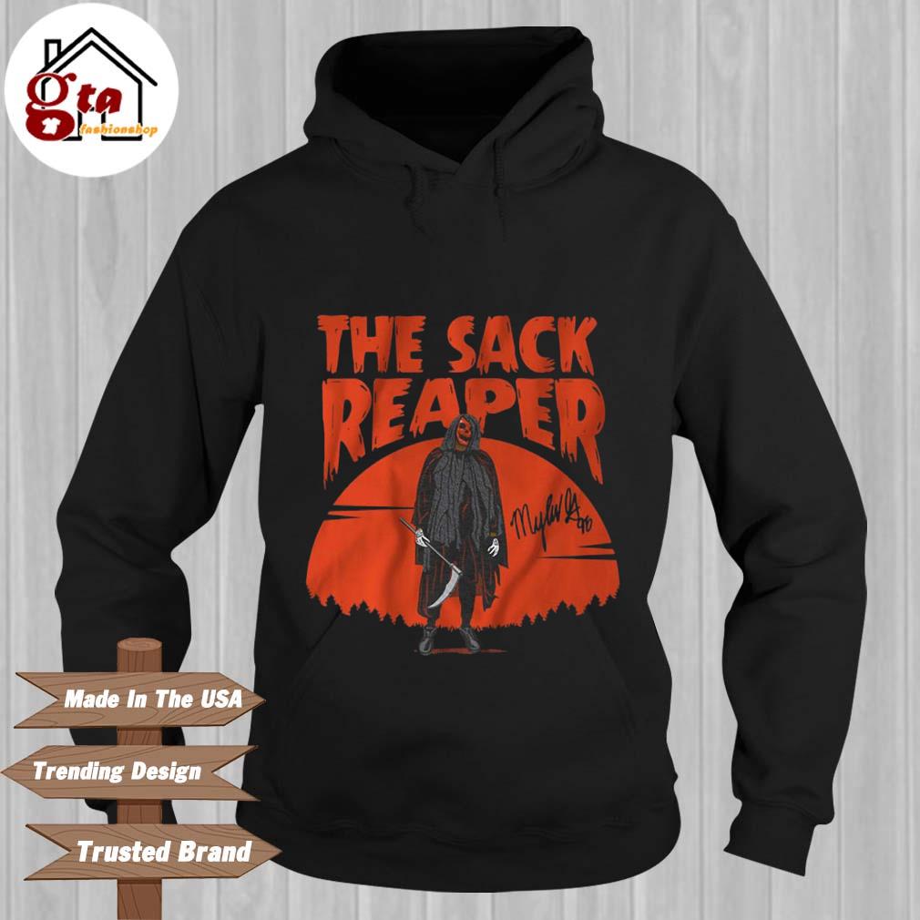 Myles Garrett The Sack Reaper Cleveland Browns signature shirt, hoodie,  sweater, long sleeve and tank top