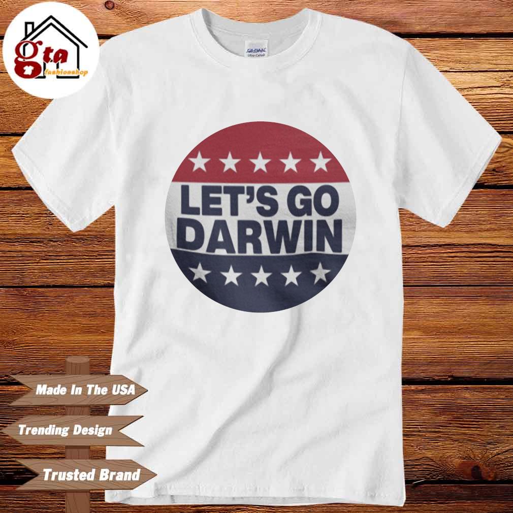 American flag let's go darwin shirt