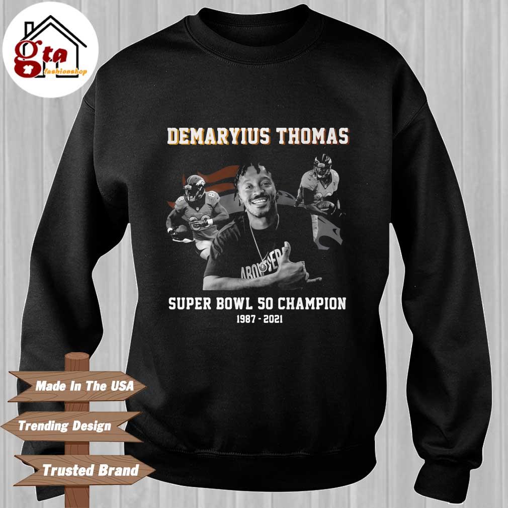 Demaryius Thomas super bowl 50 champion 1987 2021 Former Denver