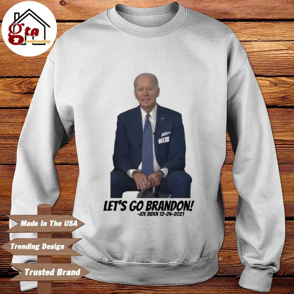 #FJB let's go brandon Joe Biden 12-24-2021 Sweater