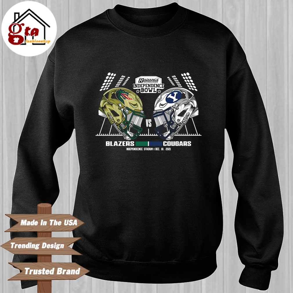 UAB Blazers vs BYU Cougars 2021 Independence Bowl shirt, hoodie, sweater,  long sleeve and tank top