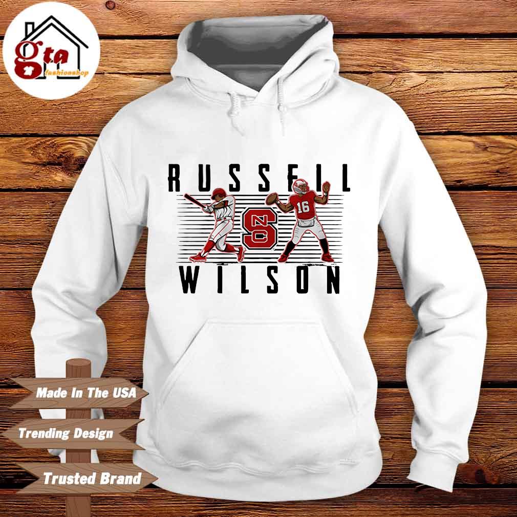 Russell Wilson Nc State Football And Baseball Shirt, hoodie, sweater, long  sleeve and tank top