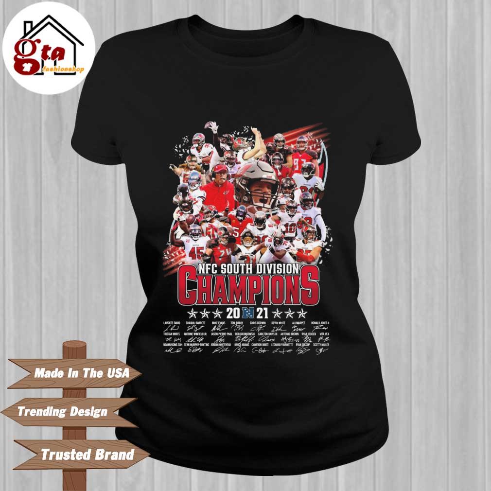 Tampa Bay Buccaneers Nike 2021 NFC South Division Champions shirt