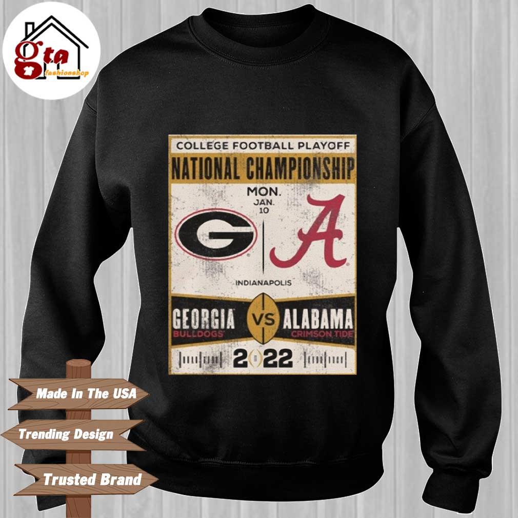 Georgia Bulldogs x Atlanta Braves 2021 State champions shirt