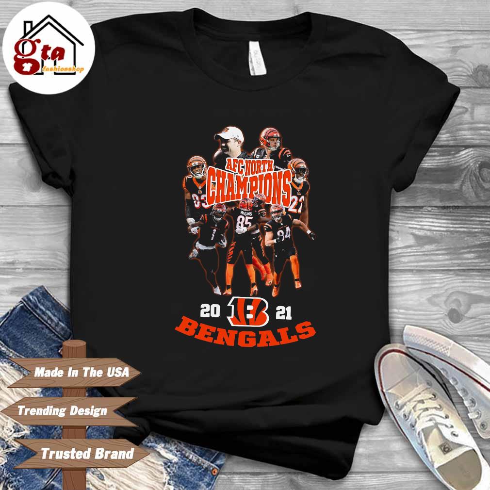 Awesome AFC North Champions 2021 Cincinnati Bengals T-Shirt