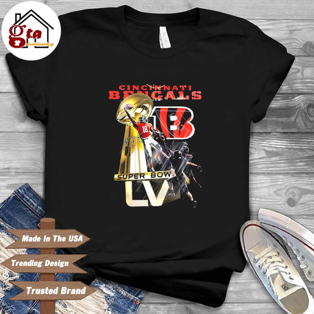 A. j. green cincinnati bengals super bowl trophy signature shirt, hoodie,  sweater, long sleeve and tank top