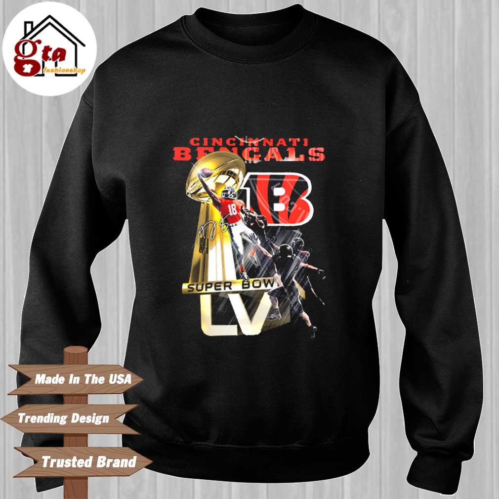 A. j. green cincinnati bengals super bowl trophy signature shirt, hoodie,  sweater, long sleeve and tank top