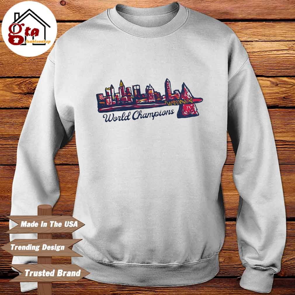 Atlanta Skyline World Champions Barstool Sports Shirt,Sweater, Hoodie, And  Long Sleeved, Ladies, Tank Top