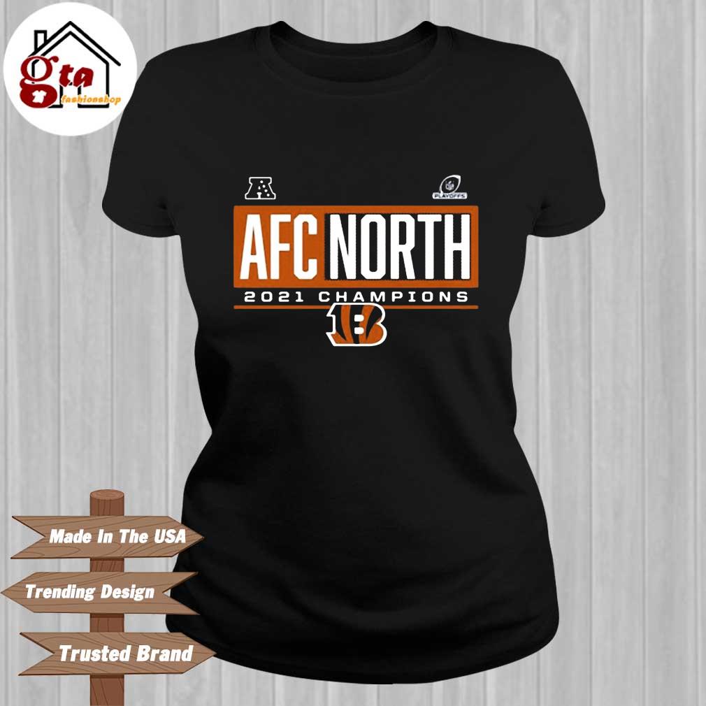 Cincinnati Bengals City 2022 Afc North Division Champions T-shirt,Sweater,  Hoodie, And Long Sleeved, Ladies, Tank Top