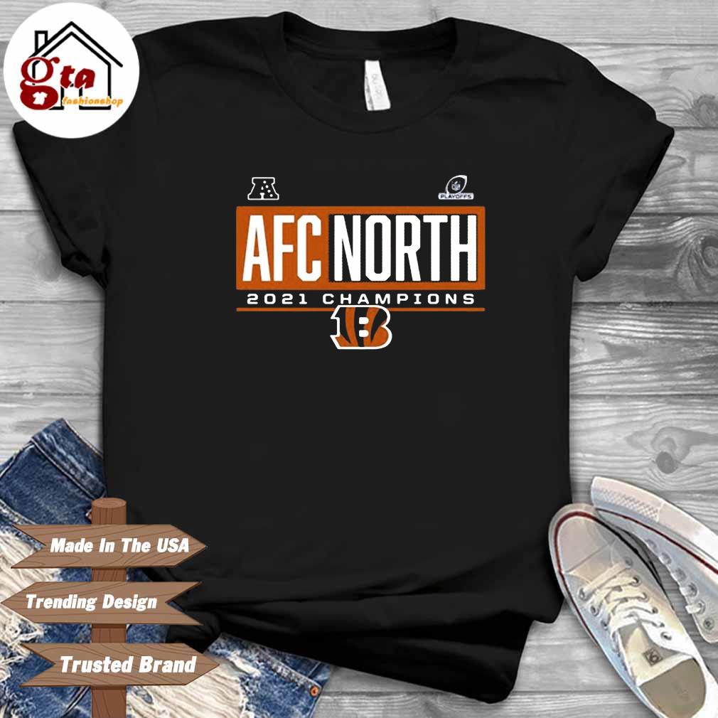 Official cincinnati Bengals Afc North Division Champions 2023 shirt,  hoodie, sweater, long sleeve and tank top