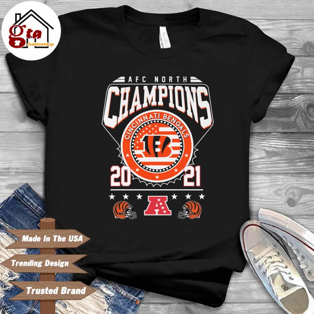 Cincinnati Bengals 2021 2022 Afc North Division Champions Shirt