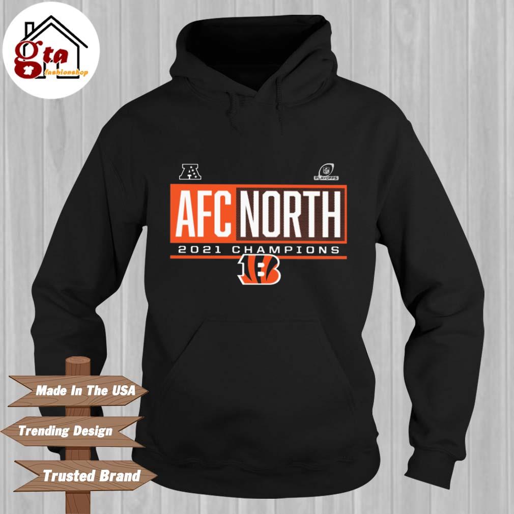 Cincinnati Bengals 2022 AFC North Division Champions Playoffs shirt,  hoodie, sweater, long sleeve and tank top