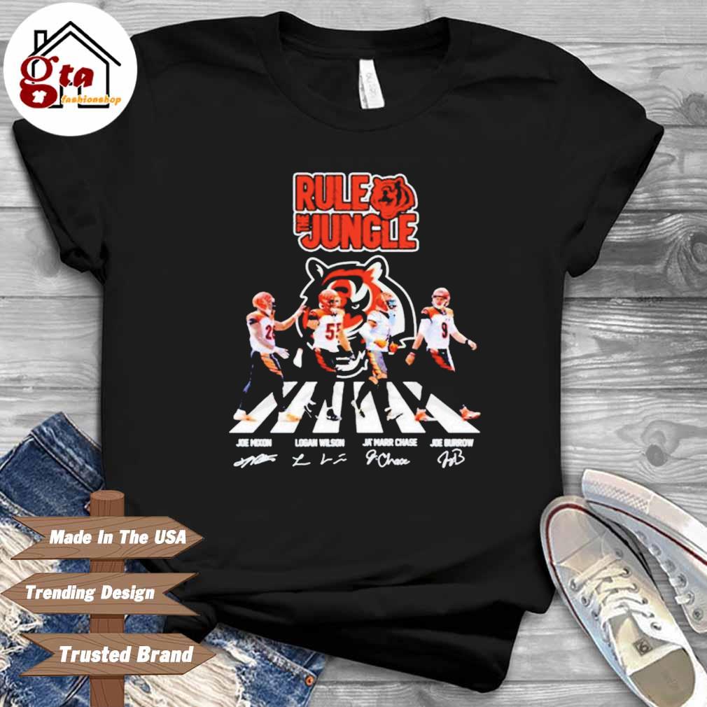 Cincinnati Bengals Rule The Jungle T-shirt - Shibtee Clothing