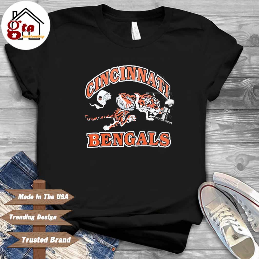 Cincinnati Bengals Team Players Retro Shirt - Peanutstee