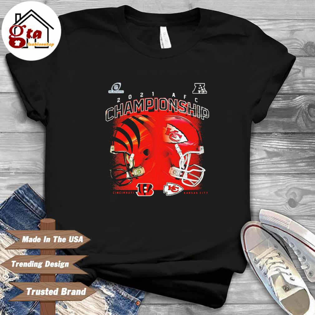 Cincinnati Bengals vs Kansas City Chiefs NFL Playoffs 2021 AFC Championship  Shirt, hoodie, sweater, long sleeve and tank top