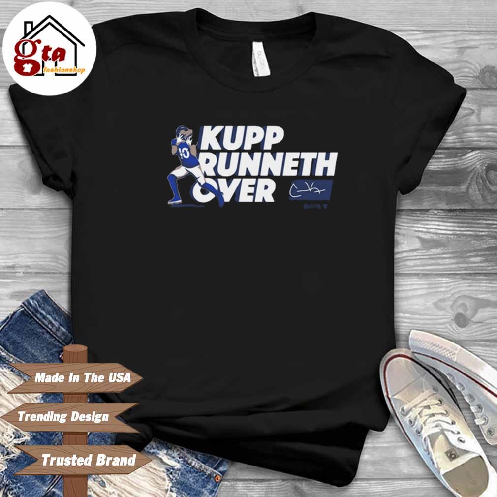 cooper kupp kupp runneth over t shirt, Custom prints store