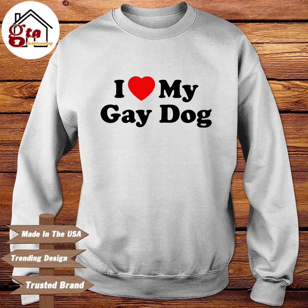 gay dog sweater