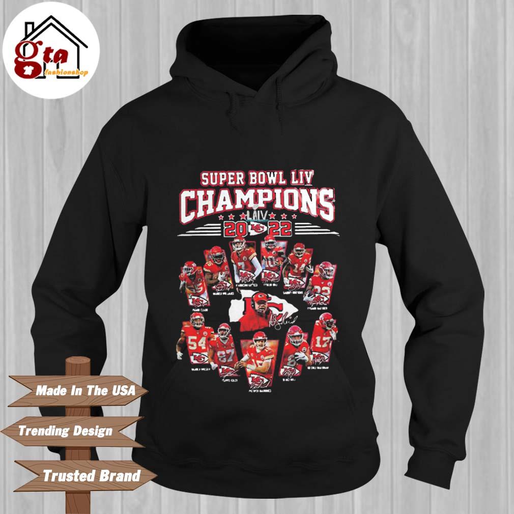 Kansas City Chiefs Super Bowl LIV Champions 54 Shirt, hoodie