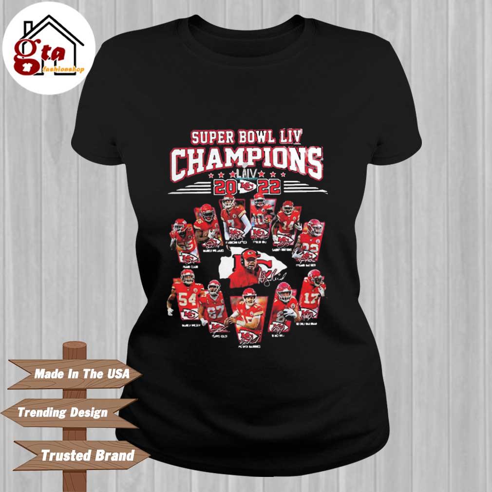 Kansas city Chiefs 2022 super bowl liv champions shirt, hoodie