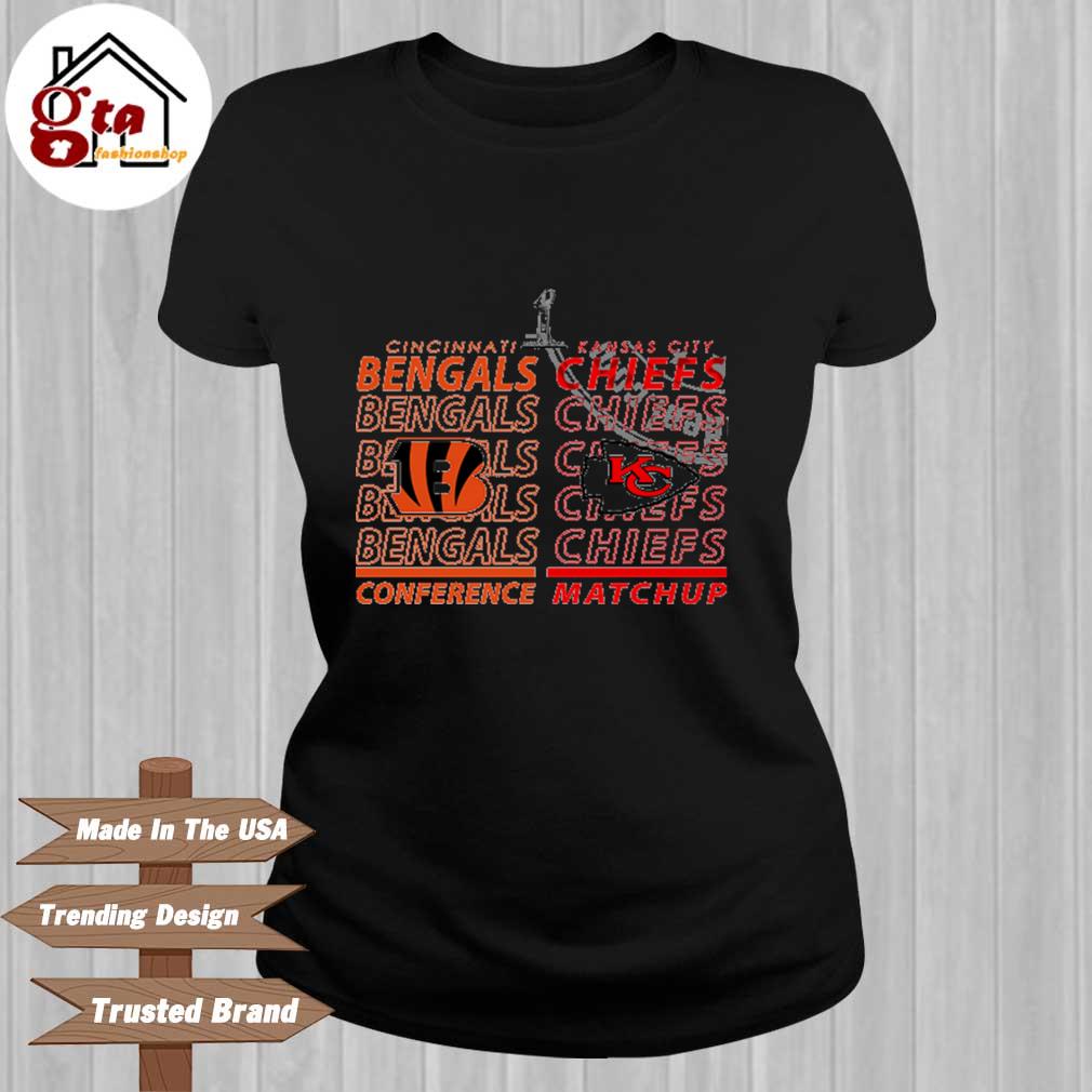 Cincinnati Bengals Vs Kansas City Chiefs 2022 AFC Conference Championship Super  Bowl Shirt, hoodie, sweater, long sleeve and tank top