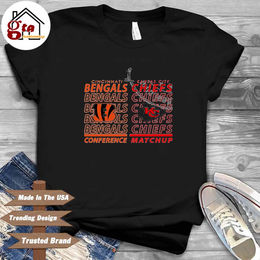 Kansas City Chiefs Vs Cincinnati Bengals 2022 AFC Conference Championship Super  Bowl Shirt, hoodie, sweater, long sleeve and tank top