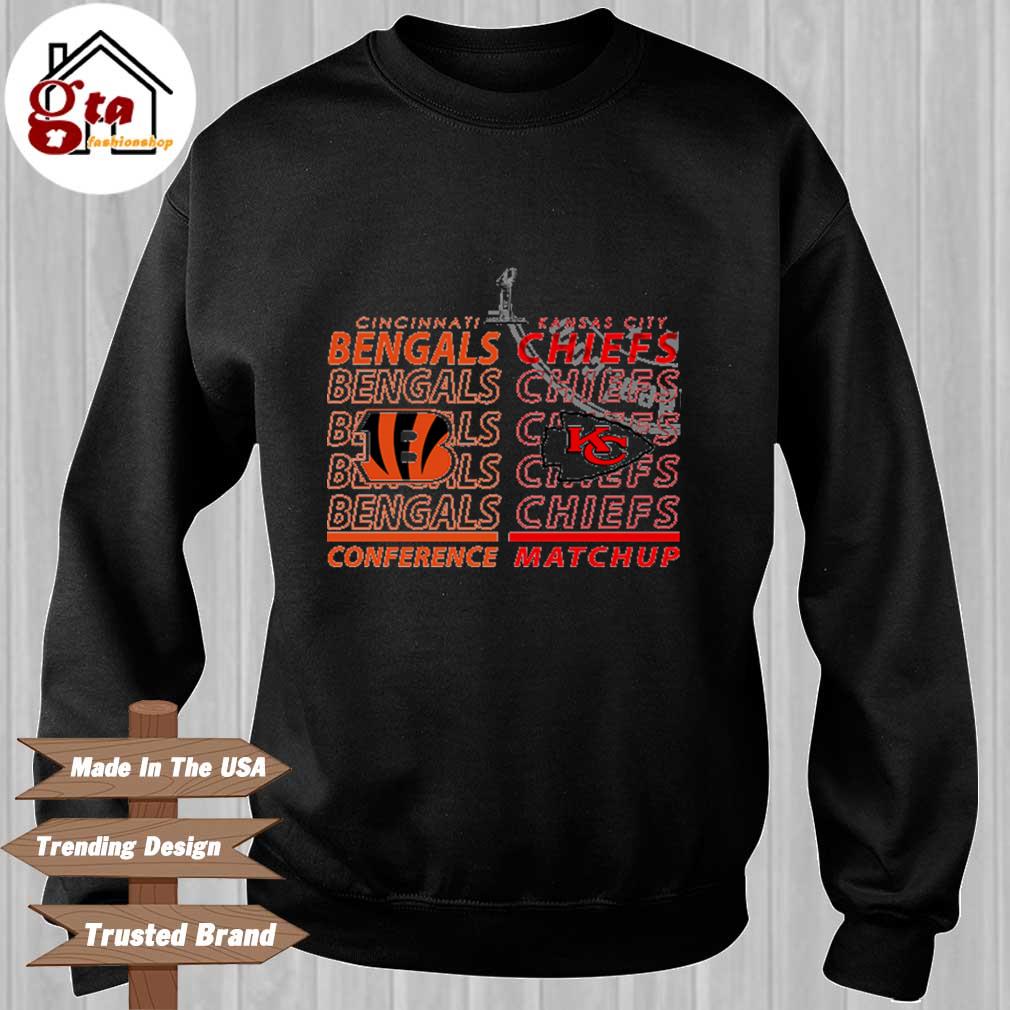 Cincinnati Bengals Vs Kansas City Chiefs AFC Conference Championship 2022  Super Bowl T-Shirt, hoodie, sweater, long sleeve and tank top