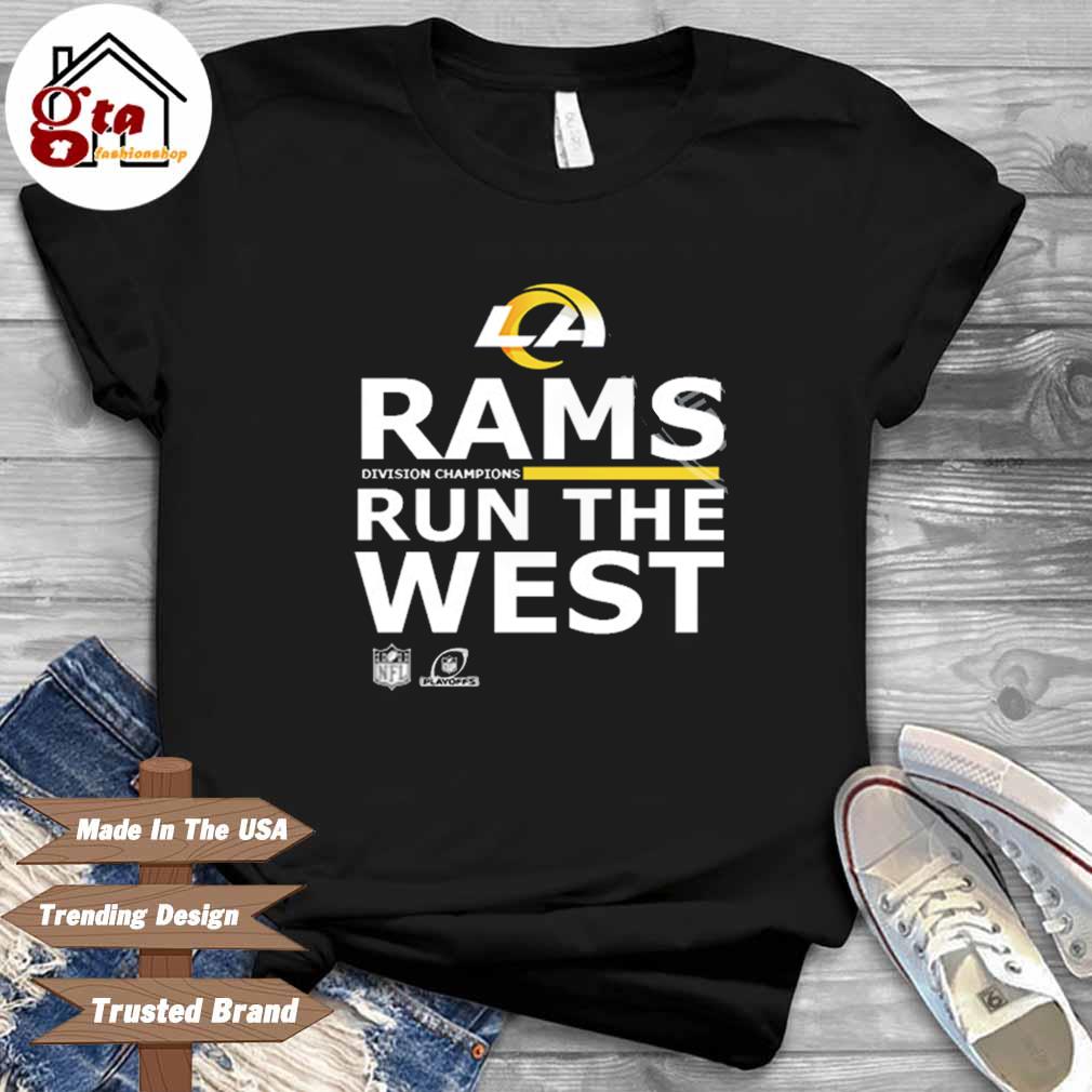 Los Angeles Rams Division Champions Run The West T-shirt, hoodie