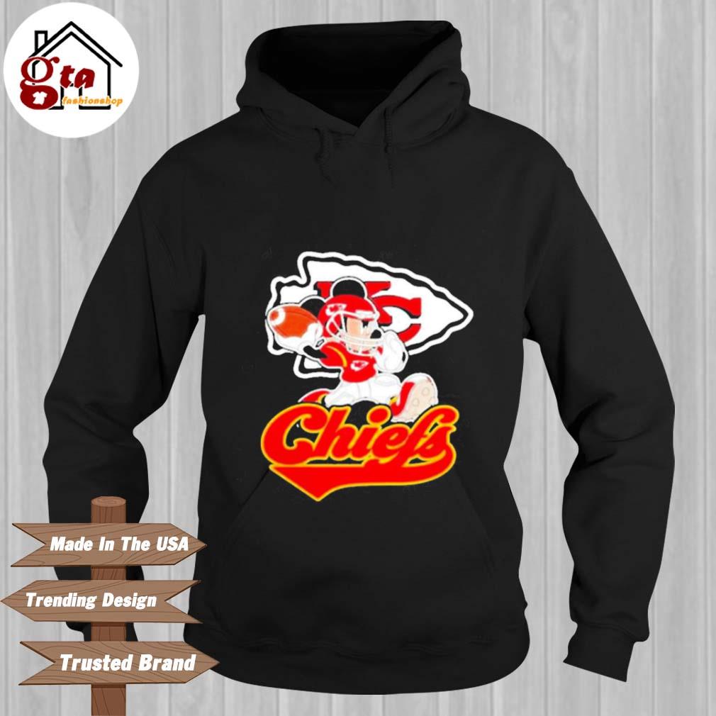 Mickey mouse player Kansas city Chiefs shirt, hoodie, sweater