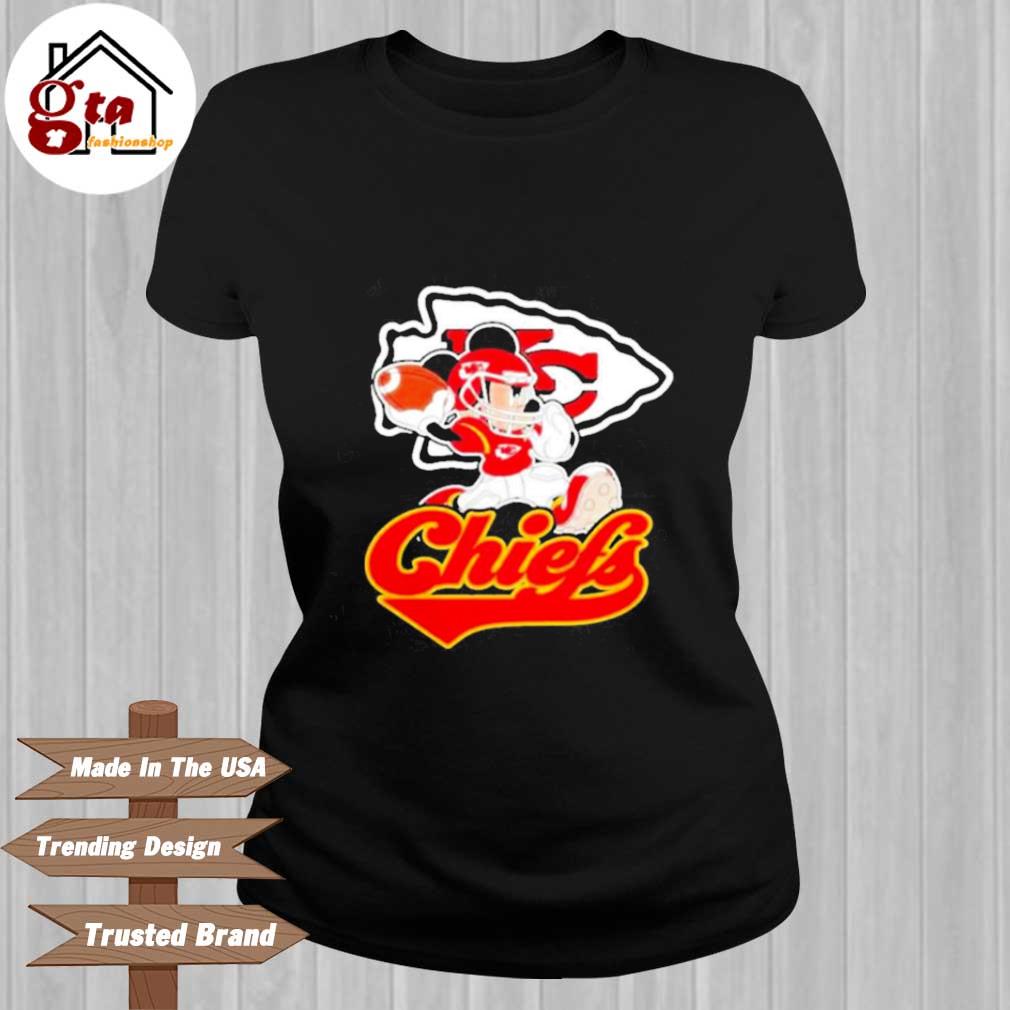 Mickey mouse player Kansas city Chiefs shirt, hoodie, sweater