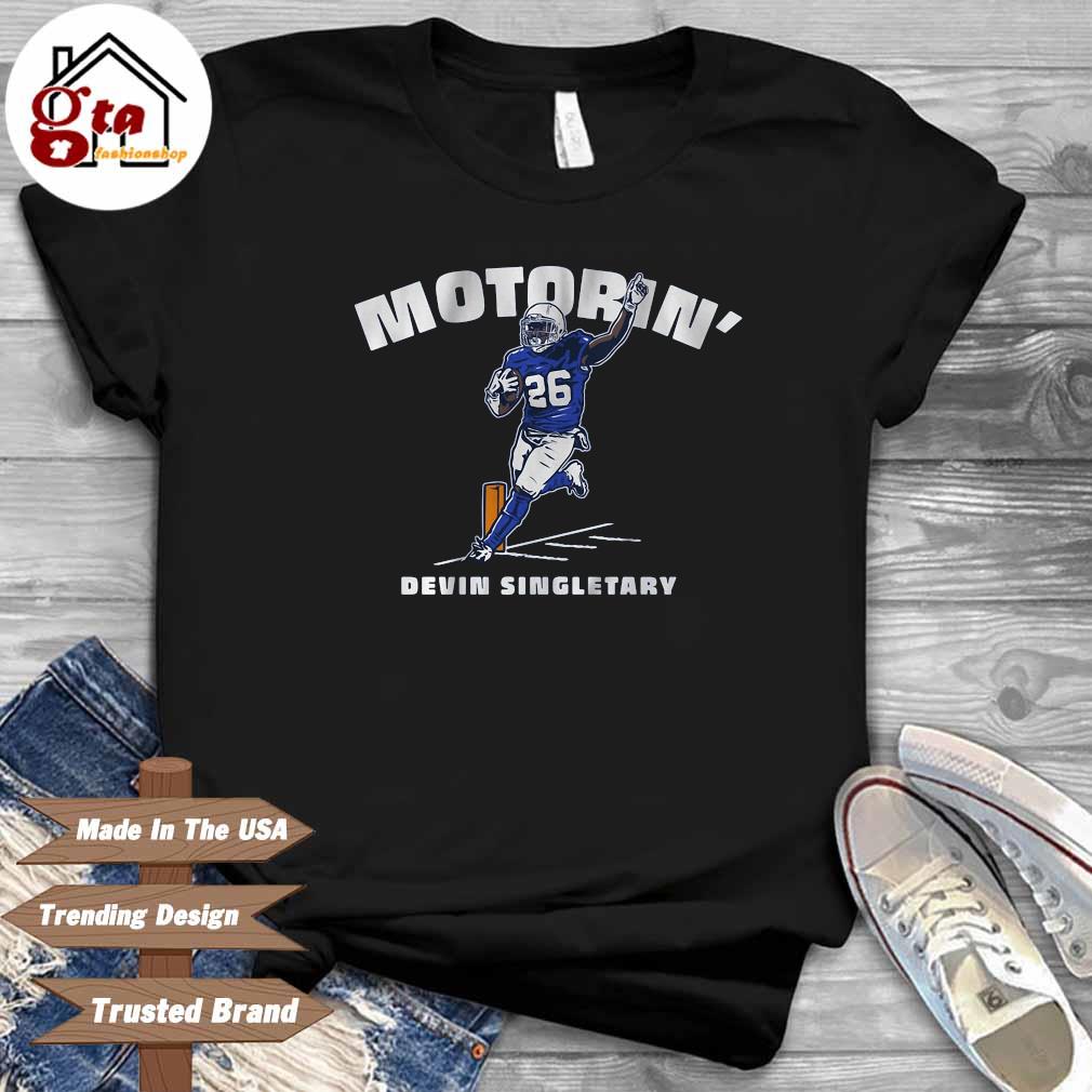 devin Singletary motorin' shirt